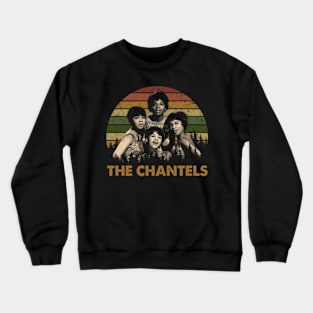 Vintage Serenade Chantel Band T-Shirts, Let Doo-Wop Nostalgia Sing Loud in Your Fashion Statement Crewneck Sweatshirt